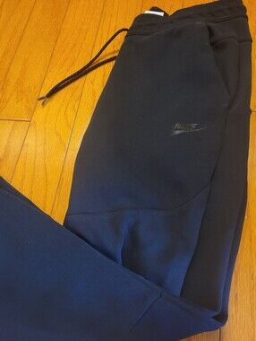 Nike Mens Black Jogger Pants with Subtle Logo